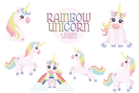 Download Rainbow Unicorn Bundle - Premium Resources