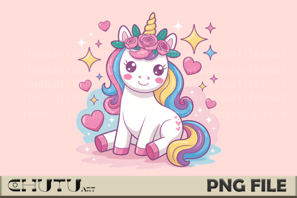 Download Cute Kawaii Unicorn PNG Clipart - Premium Resources