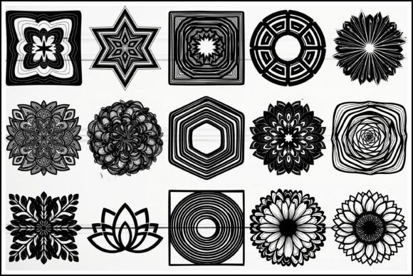 Download Layered Mandala SVG Bundle Geometric - Layered mandala svg Collection
