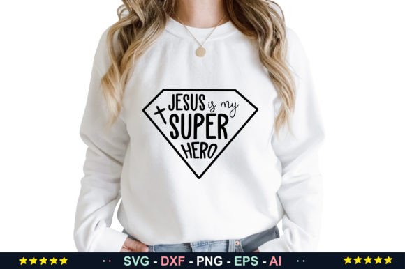 Download Jesus is My Super Hero SVG - Super hero svg Collection