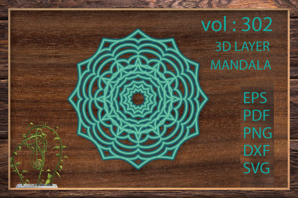 Download Mother's Day Layered Mandala SVG - Layered mandala svg Collection