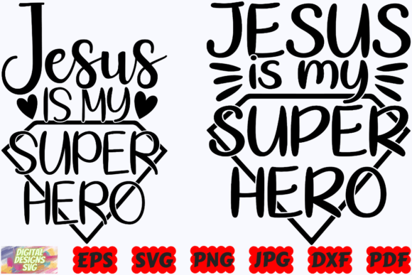 Download Jesus is My Super Hero SVG | Jesus SVG - Super hero svg Collection